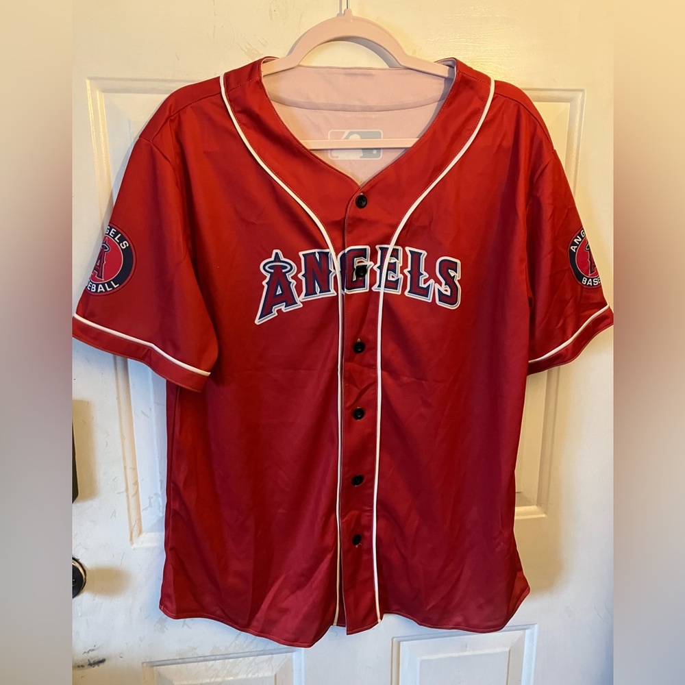 Red Angels Baseball Jersey